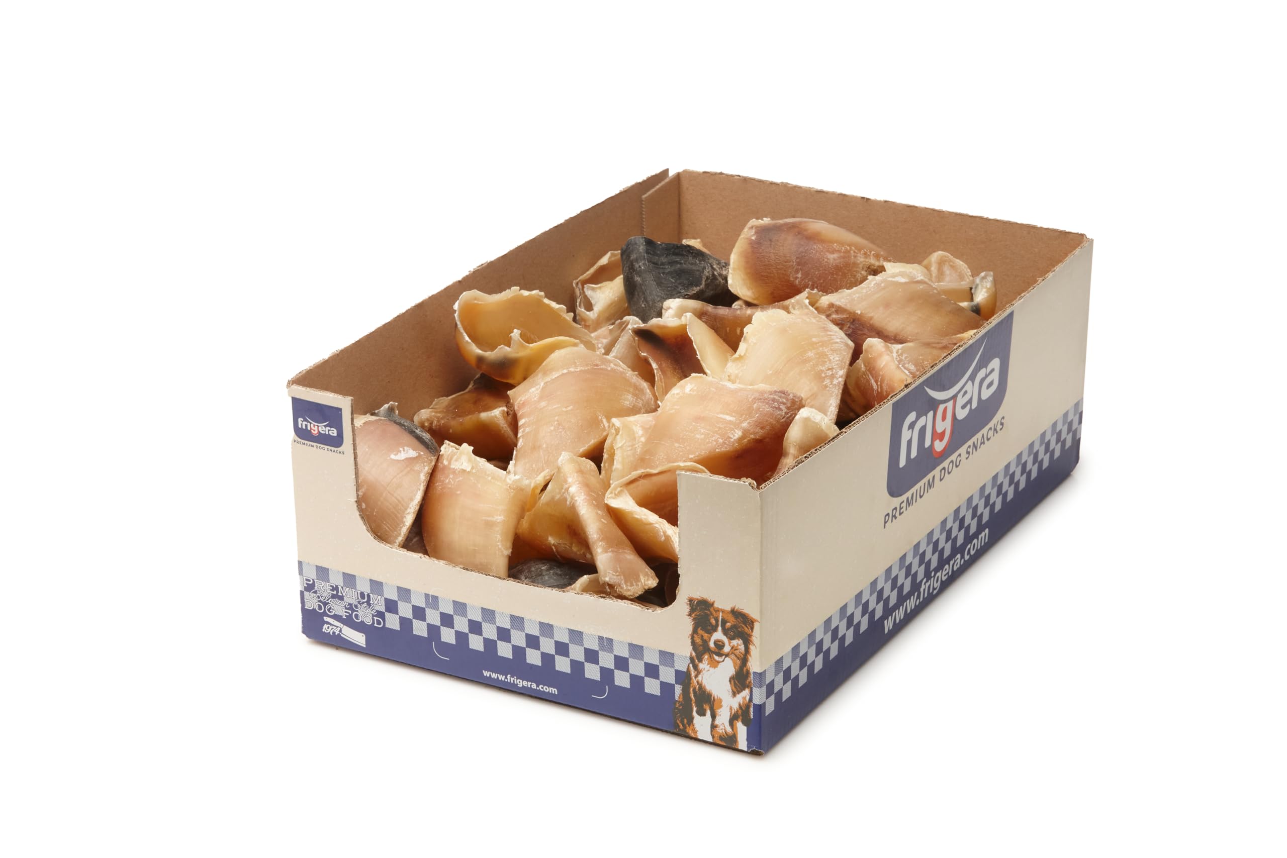 Frigera Hufen, 30 pezzi, 1050 g, snack naturale per cani, inodore, cura della pelle e del pelo, senza glutine e cereali
