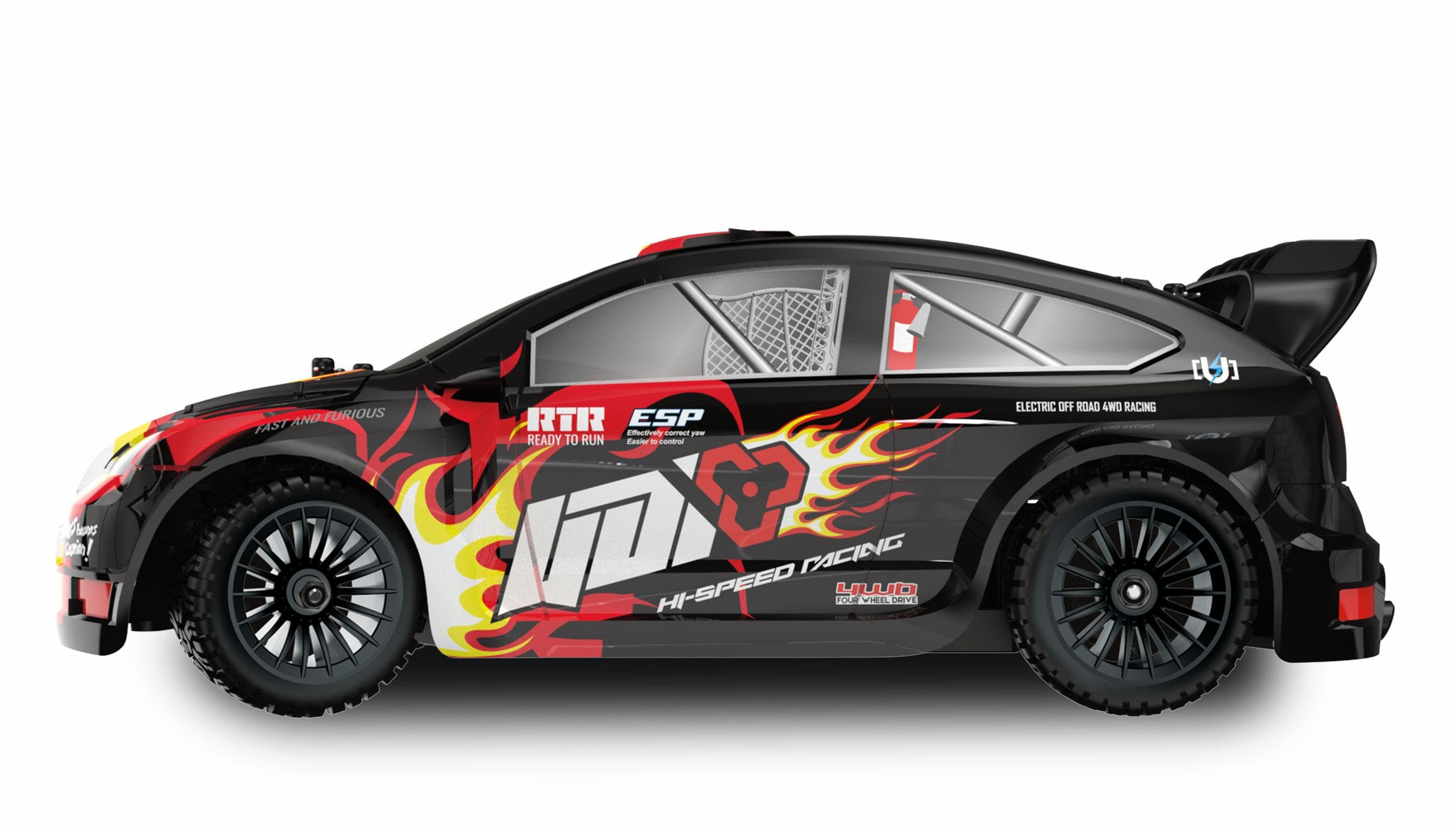 Amewi FR16-Pro Veicolo da rally drift brushless 4WD 1:16 RTR RC telecomandato