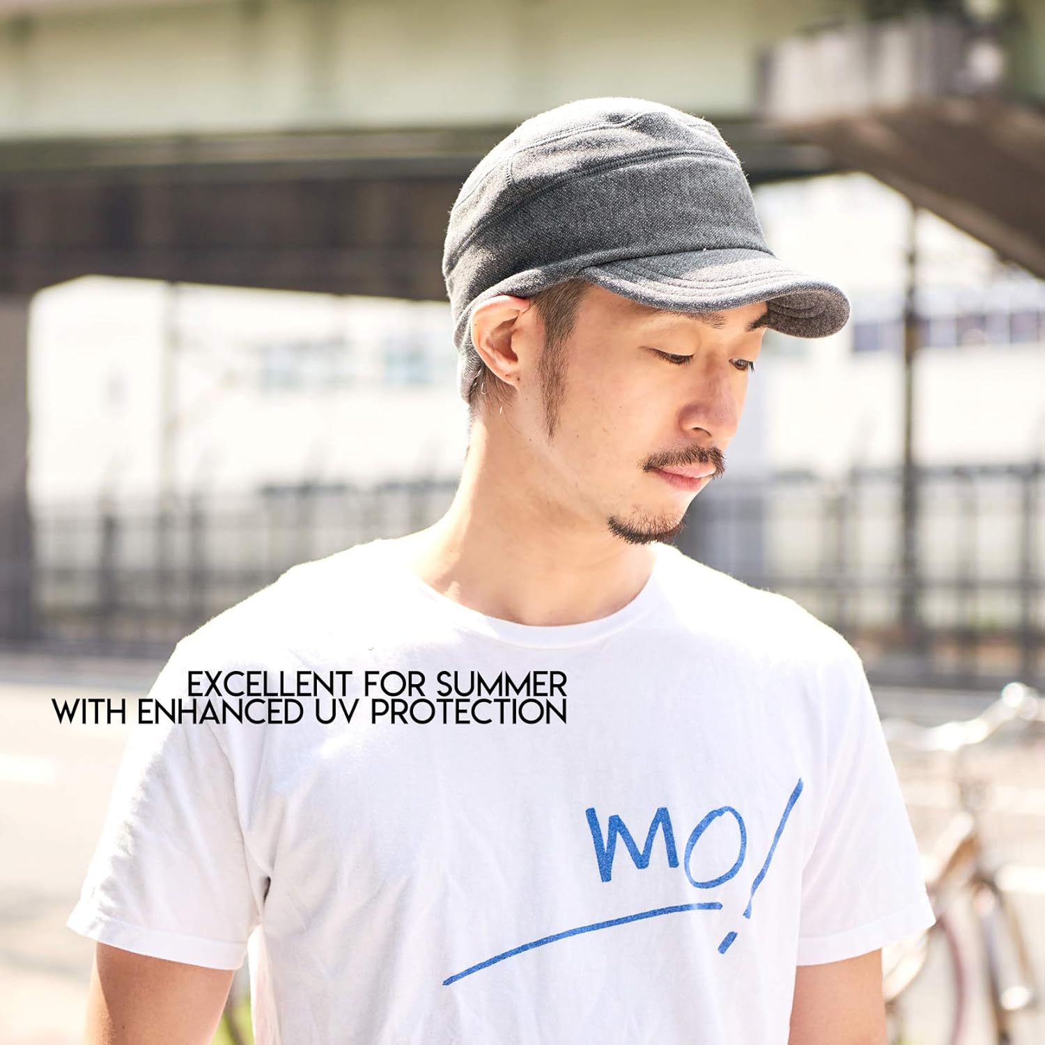 CHARM Mens Cotton Baseball Military Hat - Womens Summer Stretch Peak Cap Winter - Image 5