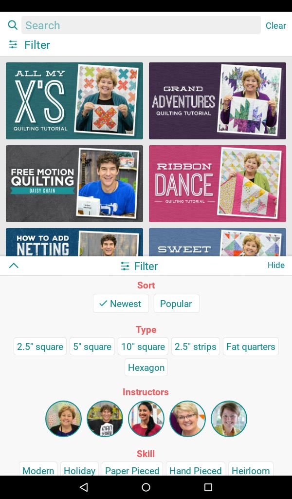 Quilting Tutorials by MSQCAmazon.deAppstore for Android