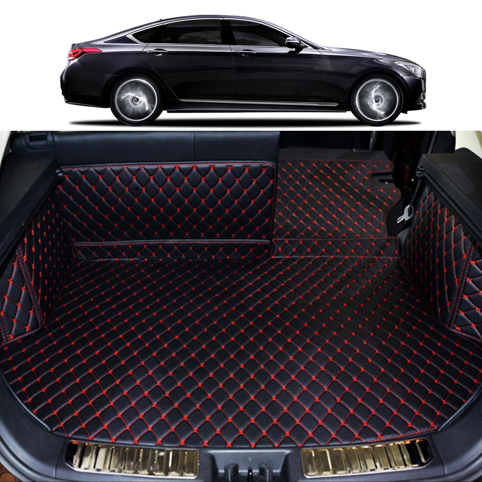 Amazon.co.jp: カスタム 車のトランクマットに適用マセラティ 