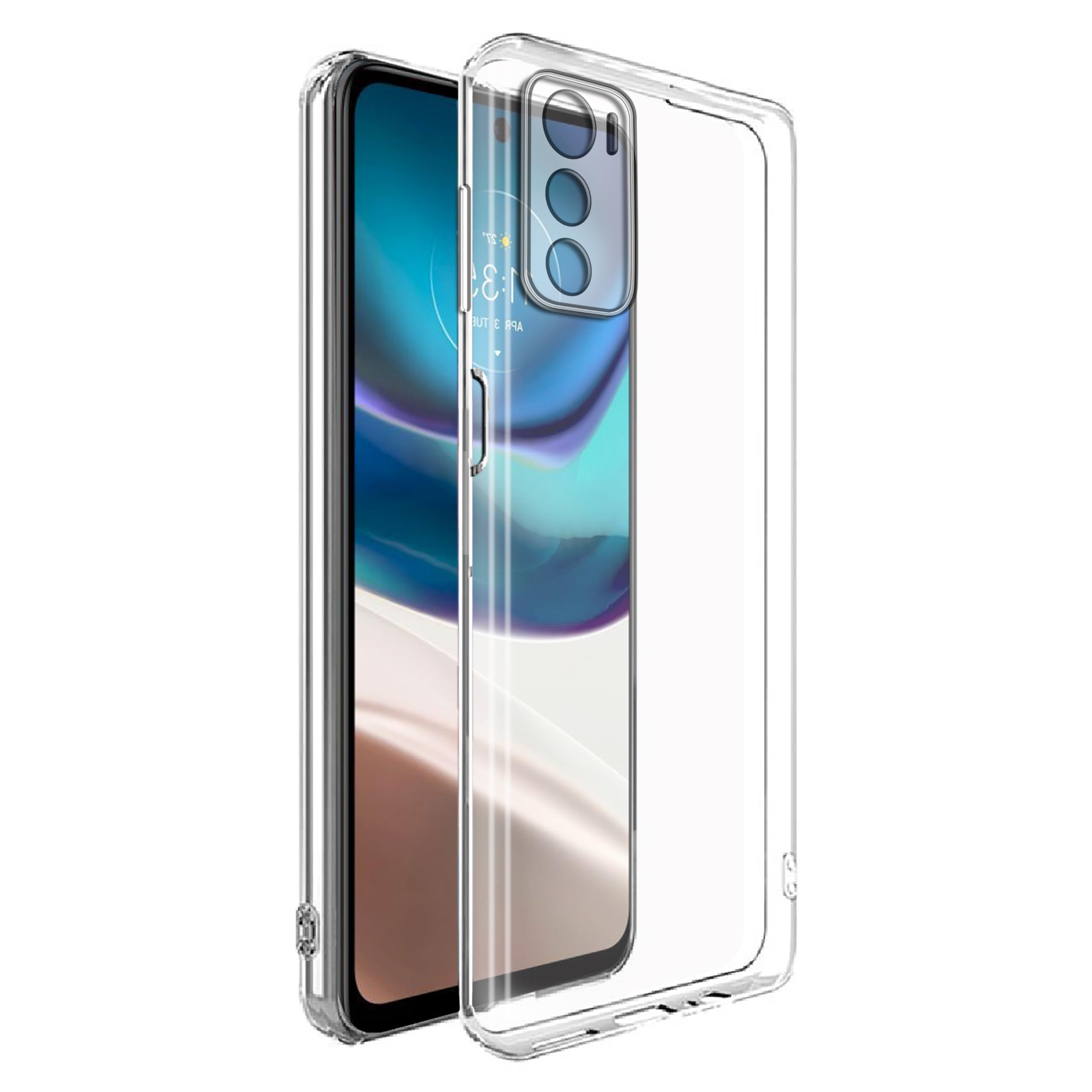 Amazon Brand- Solimo Basic Case for Nokia G42 5G (Silicone_Transparent)