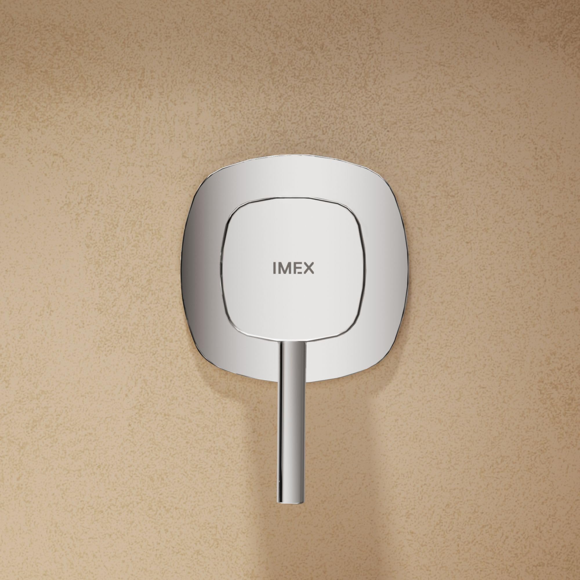 IMEX - Grifo Lavabo Empotrado Cromado | Grifo de Lavabo Monomando Pared Mezclador Agua Fría y Caliente | Grifería en Latón con Cartucho Cerámico Ø35mm | Serie Firenze