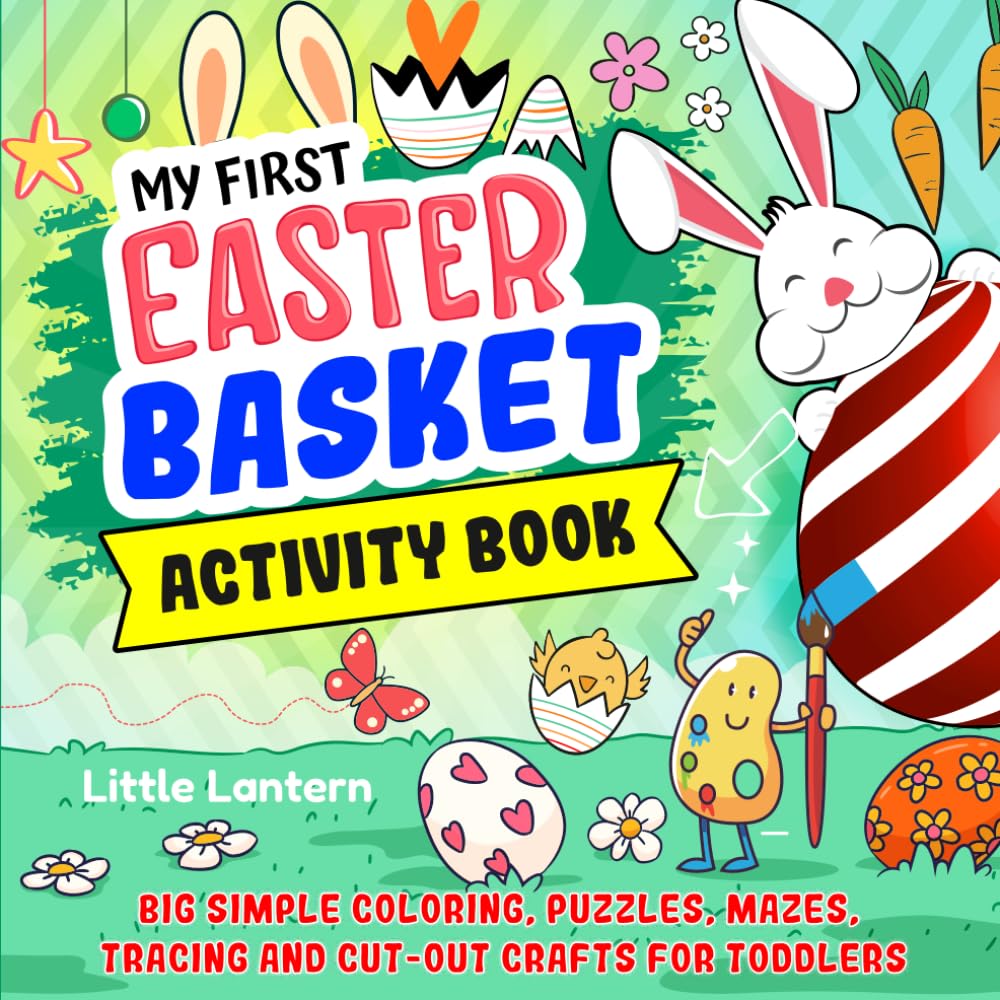 My First Easter Basket Activity Book for Toddlers