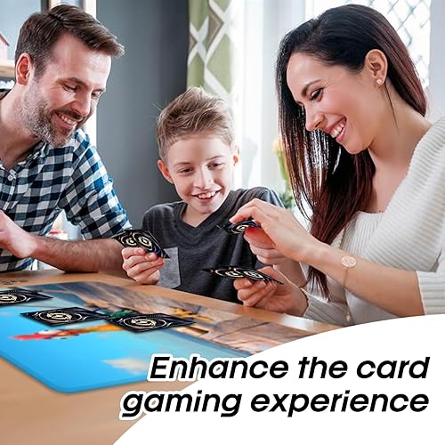 Miniatura 4 de Alfombra de juego personalizada de 24 x 14 pulgadas, antideslizante con bolsa para alfombra, zona de juego imprimible y bordes cosidos opcionales,