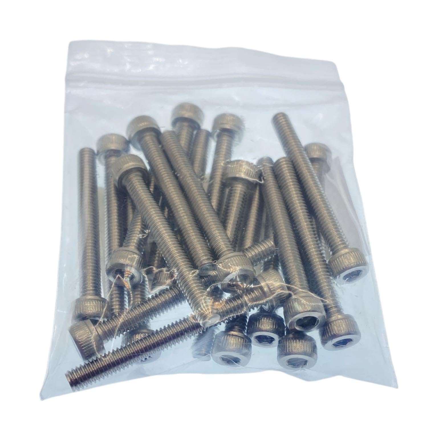 M4 x 35mm Allen Socket Head Cap Screws (20pk), ISO 4762 A2-70 Stainless Steel Allen Hex Drive Machine Screws - Image 3