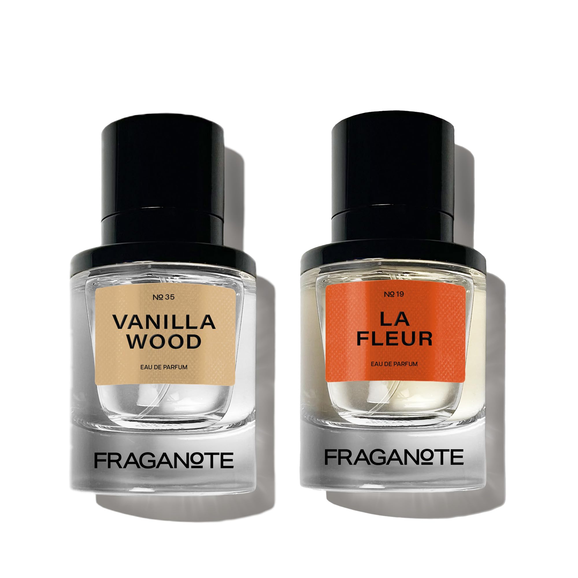Fraganote Vanilla Wood & La Fleur Eau De Parfum Combo (50ml Each) | Luxury Fragrance Set for Women | Long-Lasting Perfumes with Vanilla, Woody & Floral Notes | Ideal Gift for Women & Girls