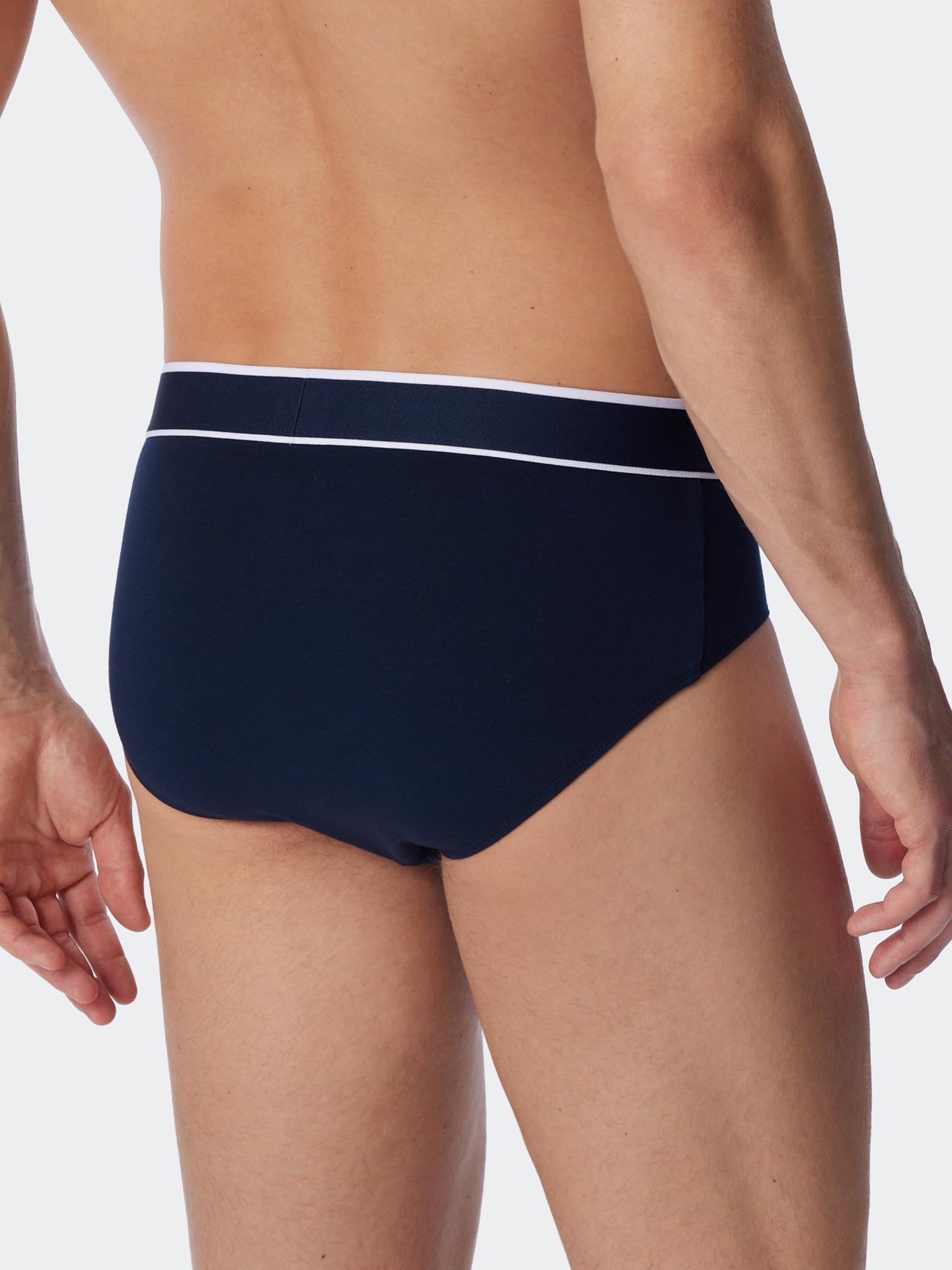 Schiesser Slip 3-Pack 95/5 Organic Cotton - dunkelblau - Größe 7