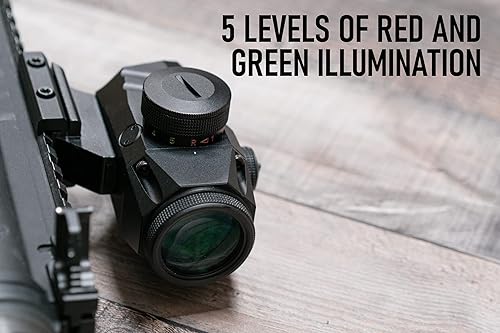 Miniatura 7 de Monstrum Mirador Micro Prisma Marksman | 5X | Negro