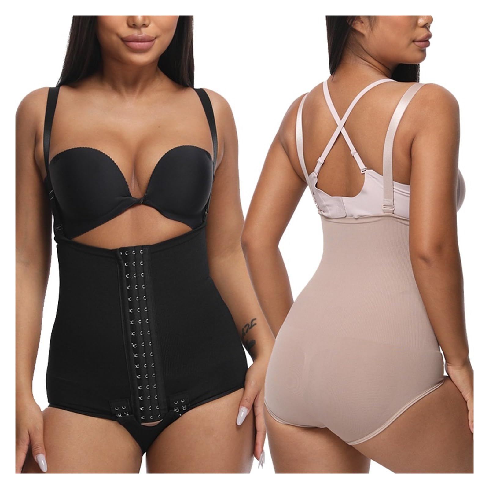 Gaine Amincissante pour Femme, Body Gainant Taille Haute, Short Gainant, Culotte Gainante, rehausseur de Fesses, sous-vêtements de Compression