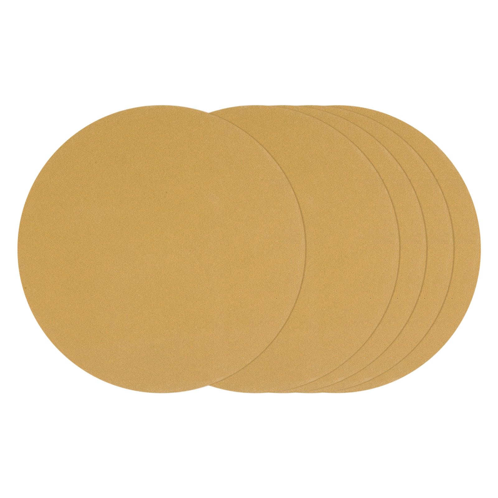 Kozelo 25 Pcs Sanding Discs 203 mm 180 Grit Hook and Loop Random Orbital Sandpapers Suitable for Drywall Sander Wood Metal Furniture, Yellow โ image 1