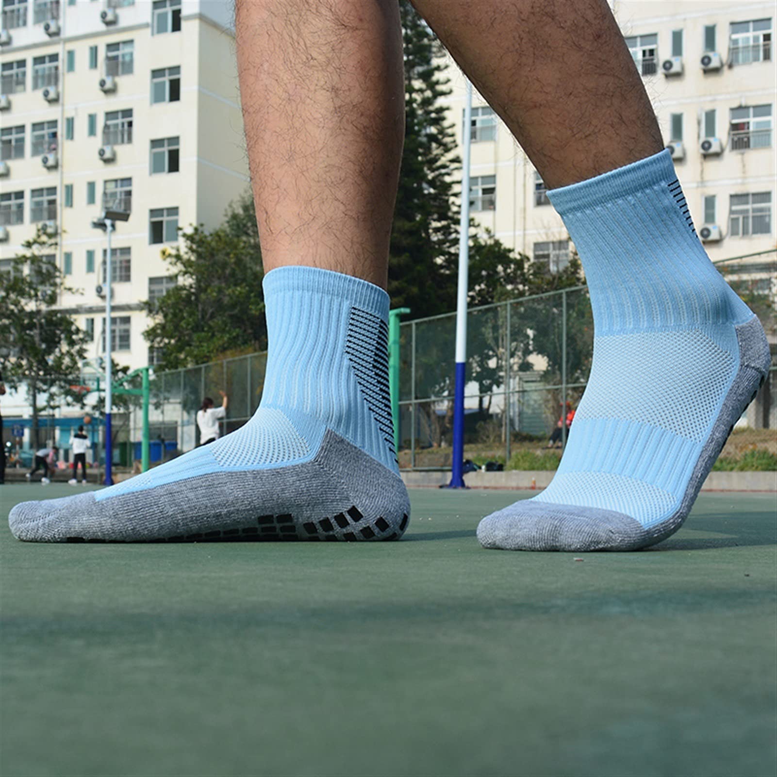 Calzini da Calcio Traspirante Antiscivolo all'aperto Football Americano for Il Calcio in Bicicletta da Corsa Sportive Calzini da Uomo Calzini da Ciclismo