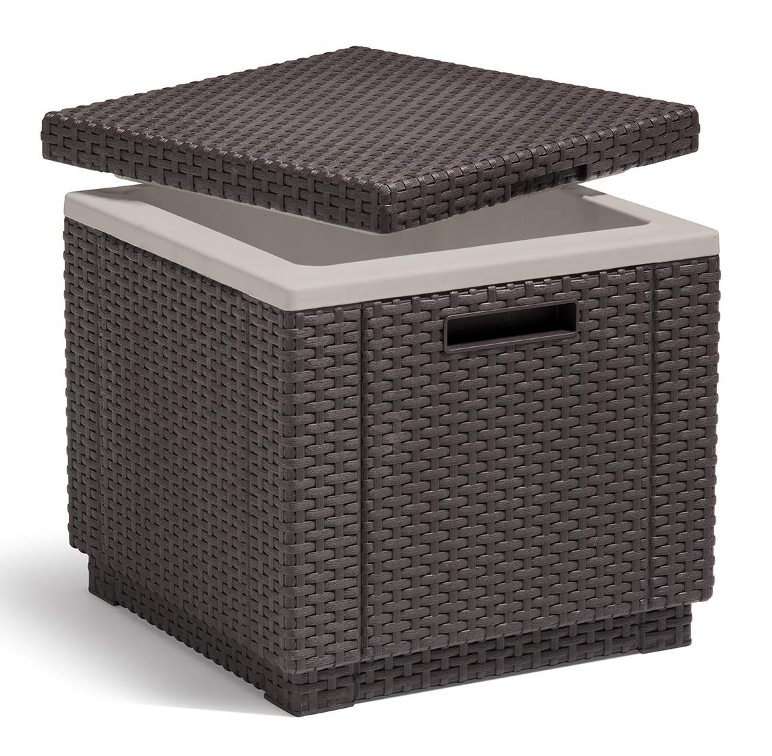 Keter Table glacière à bière et vin Parfaite pour Votre terrasse, Pique-Nique et Accessoires de Plage