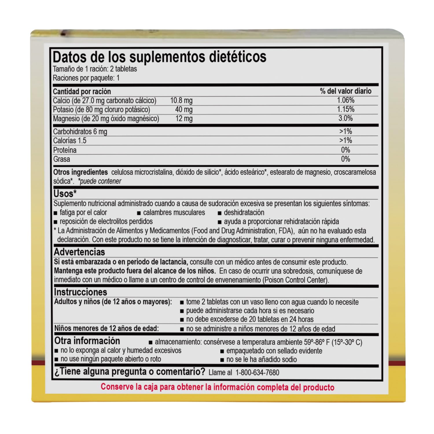 Medique 03033 Medi-Lyte Electrolyte Tablets w/ Potassium Chloride for Cramps, unflavored, 100 Tablets — Amazon image 7