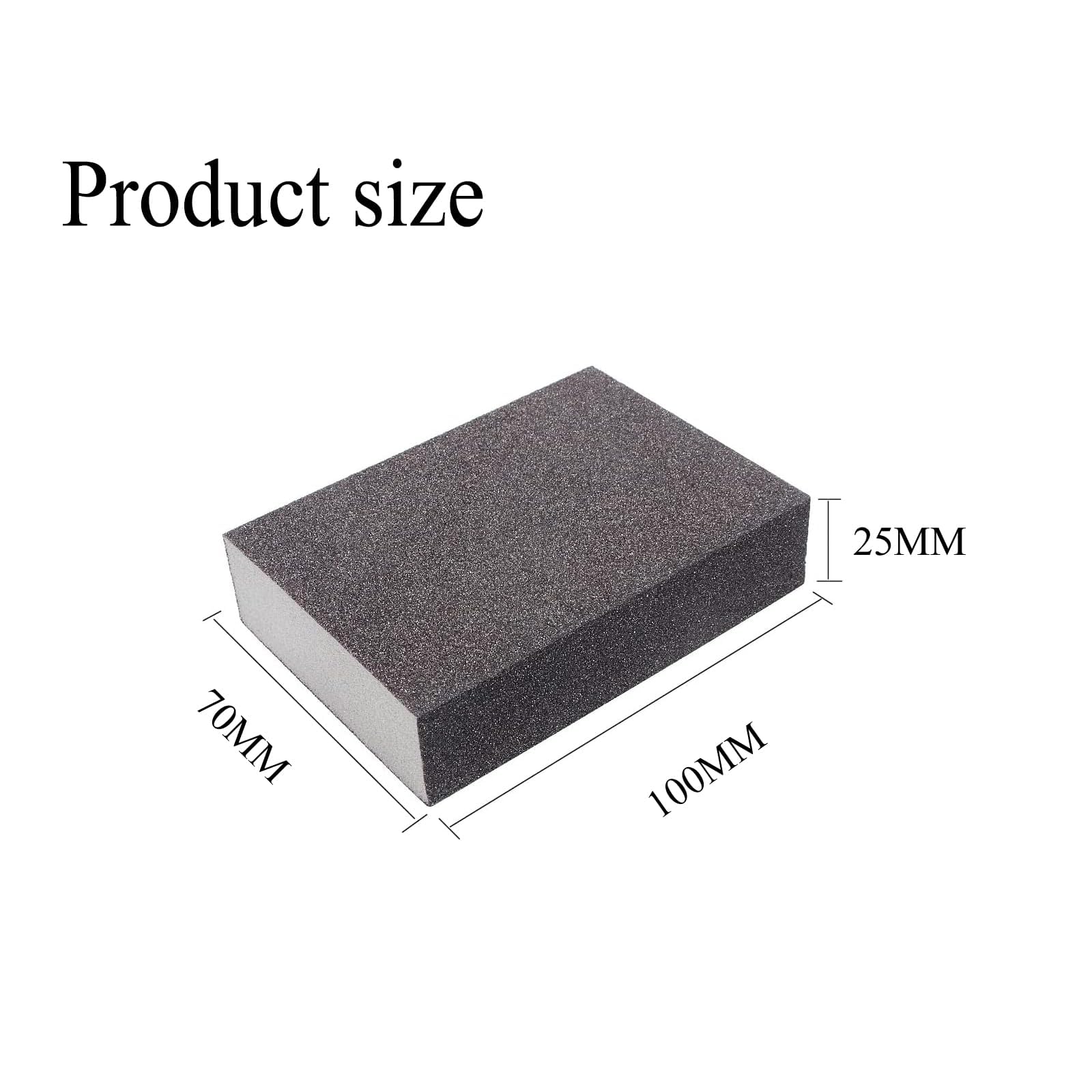 8 Pcs Sanding Block, 8 Grits Sanding Sponge of 36/60/80/100/120/150/180/220, Sanding Sponges Blocks Pads - Image 2