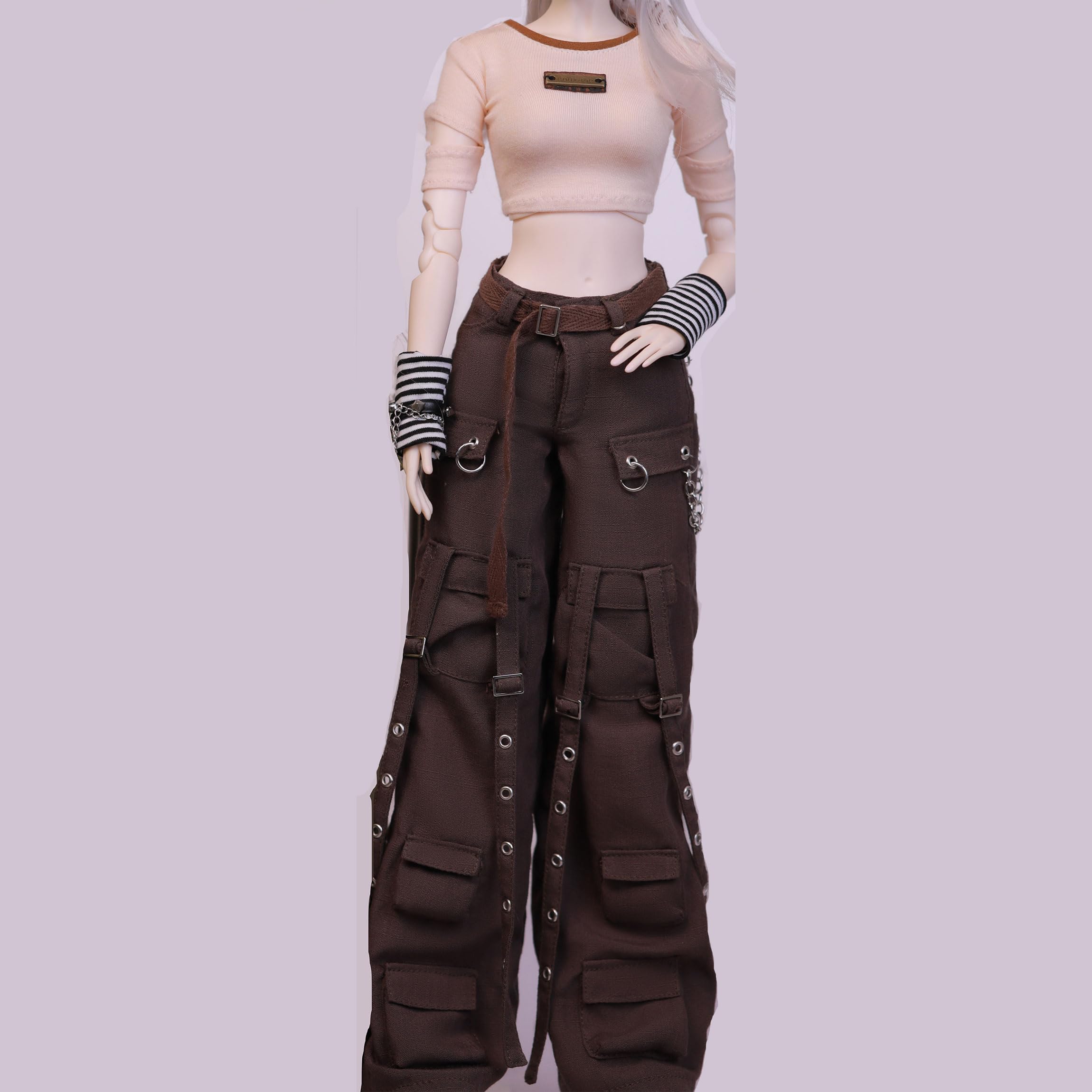 AMITD BJD Doll 1/3 - Ropa de muñeca femenina, estilo deportivo para muñeca de 22 pulgadas de alto (ropa Only, no Doll's Body, Wig, Zapatos, etc. and Other Accessories)