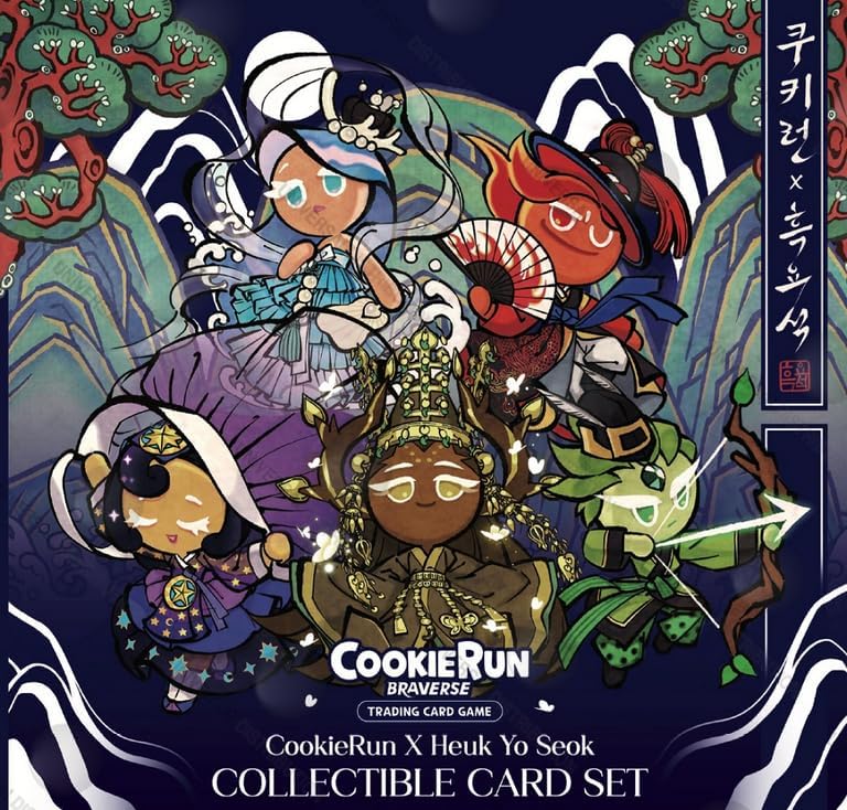 Braverse TCG: CookieRun x Heuk Yo Seok Collectible Card Set