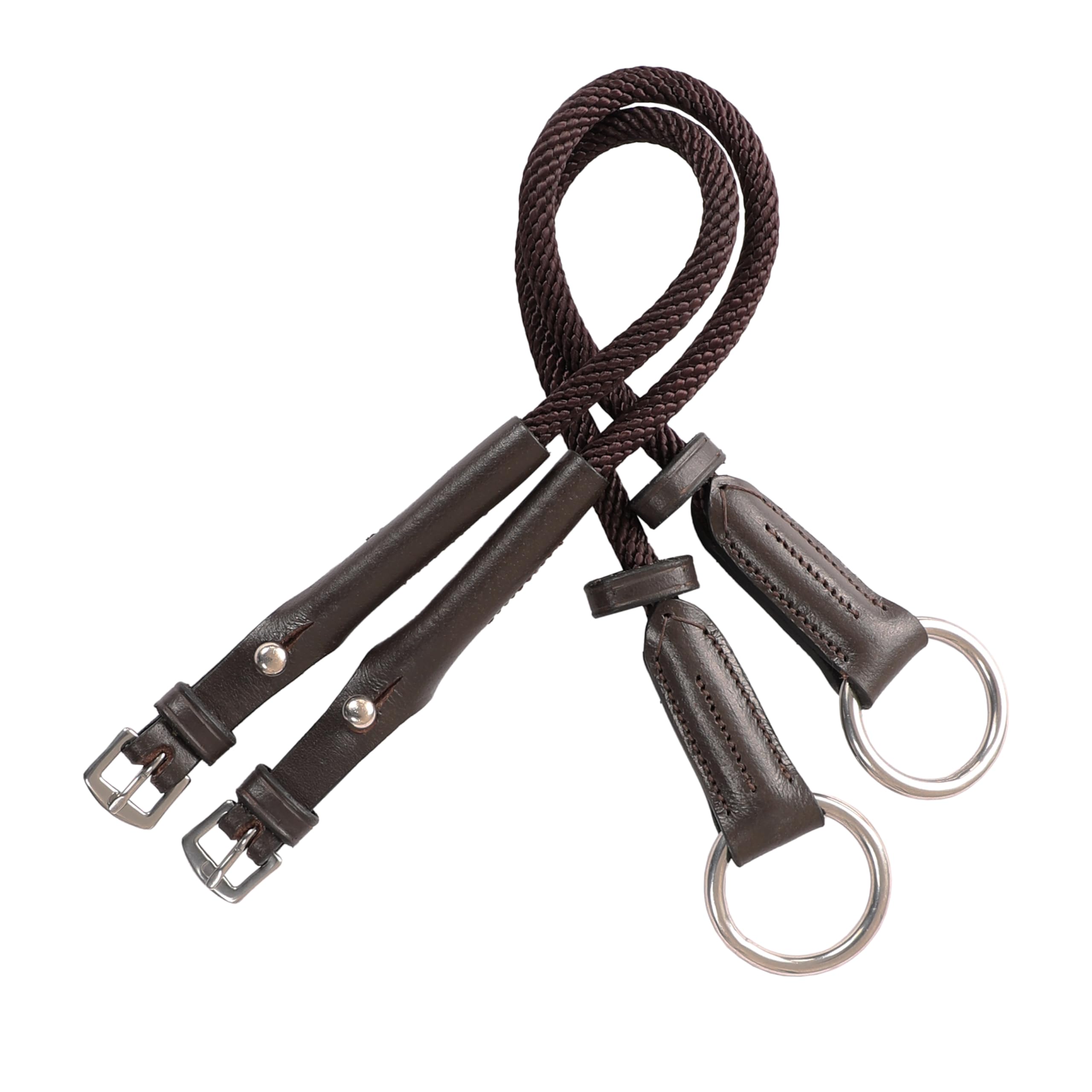 Exion Rope Cheek Piece For English Horse Bridle
