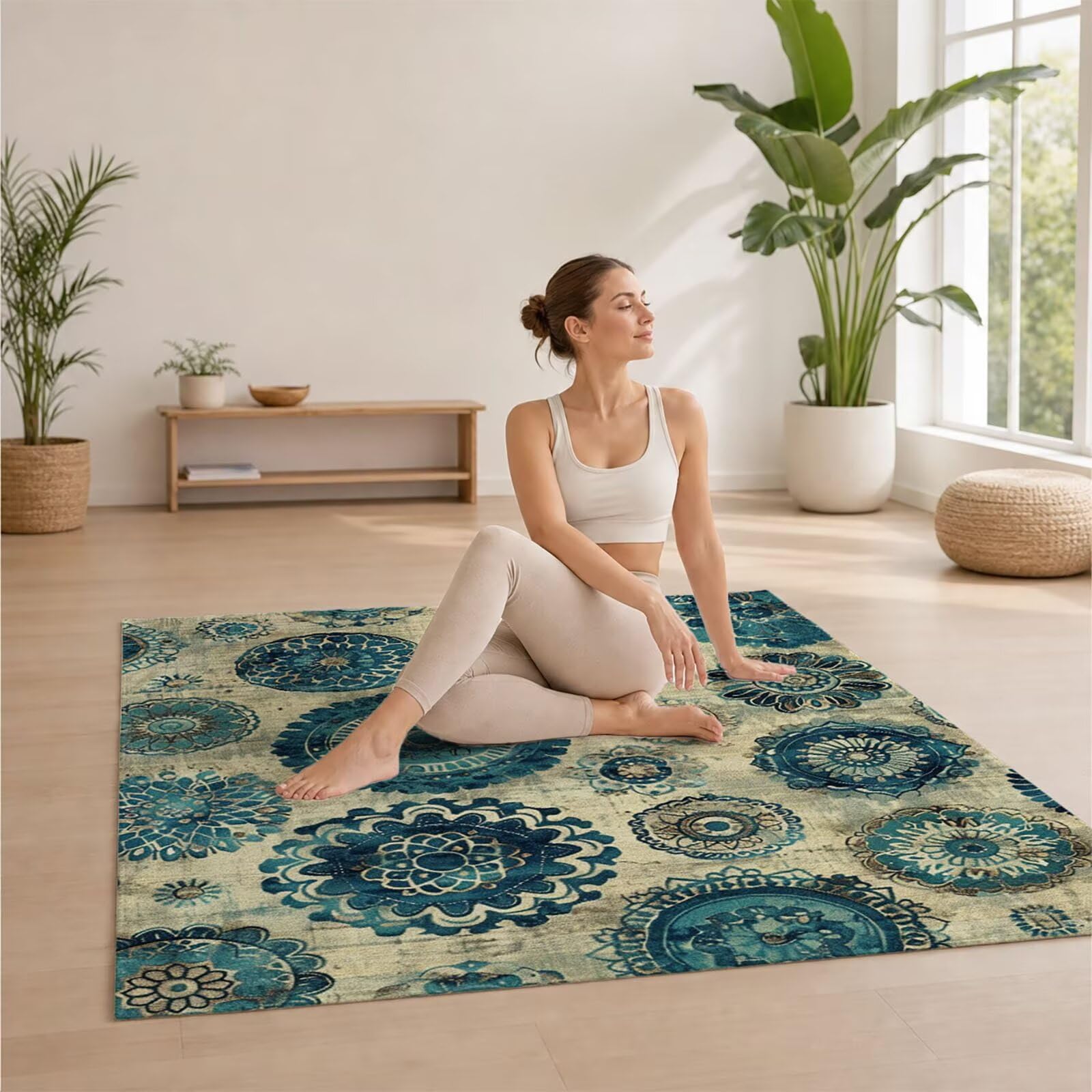 Redondo Toalla Playa 160x220 Resistente a la Arena Secado rápido Ligero, Toalla Playa Grande 220 x 160cm Suave Cómodo como Gym Yoga Sauna Toallas Baño Grandes Travel Essentials Sencillez XTLS-0521