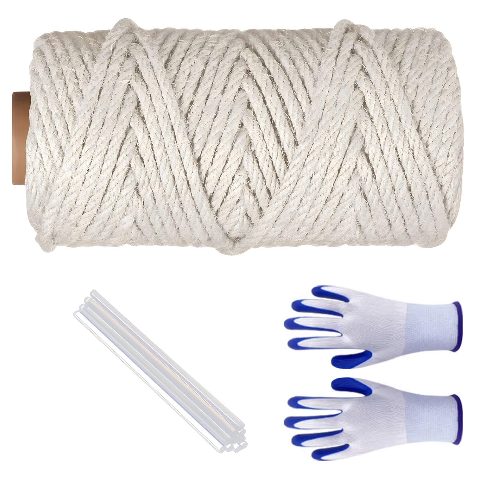 1/4 Measurement Strong Sisal Rope Suitable for Building Homemade Trees and Climbing Structures Replace Tree Sisal Rope