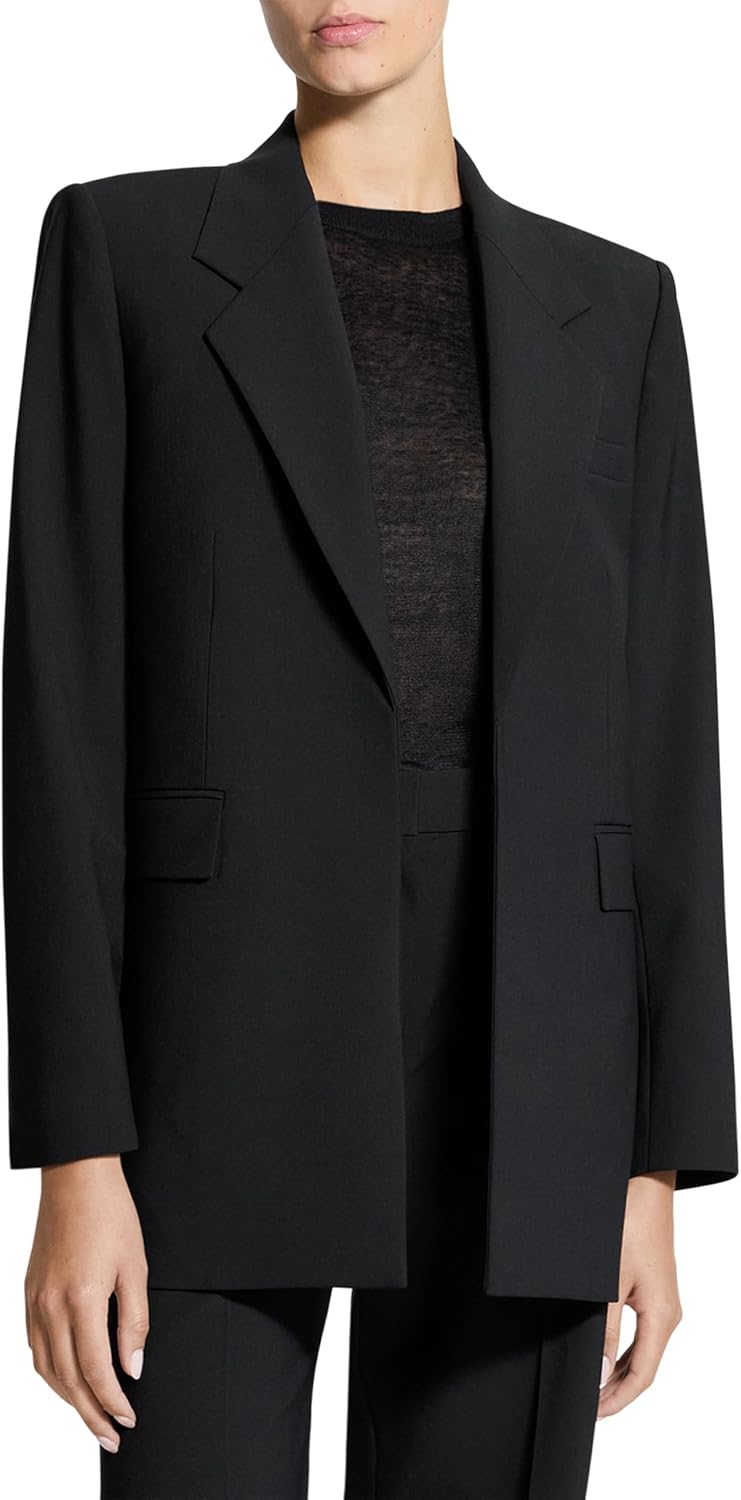 Theory Women's Relaxed Slash Blazer