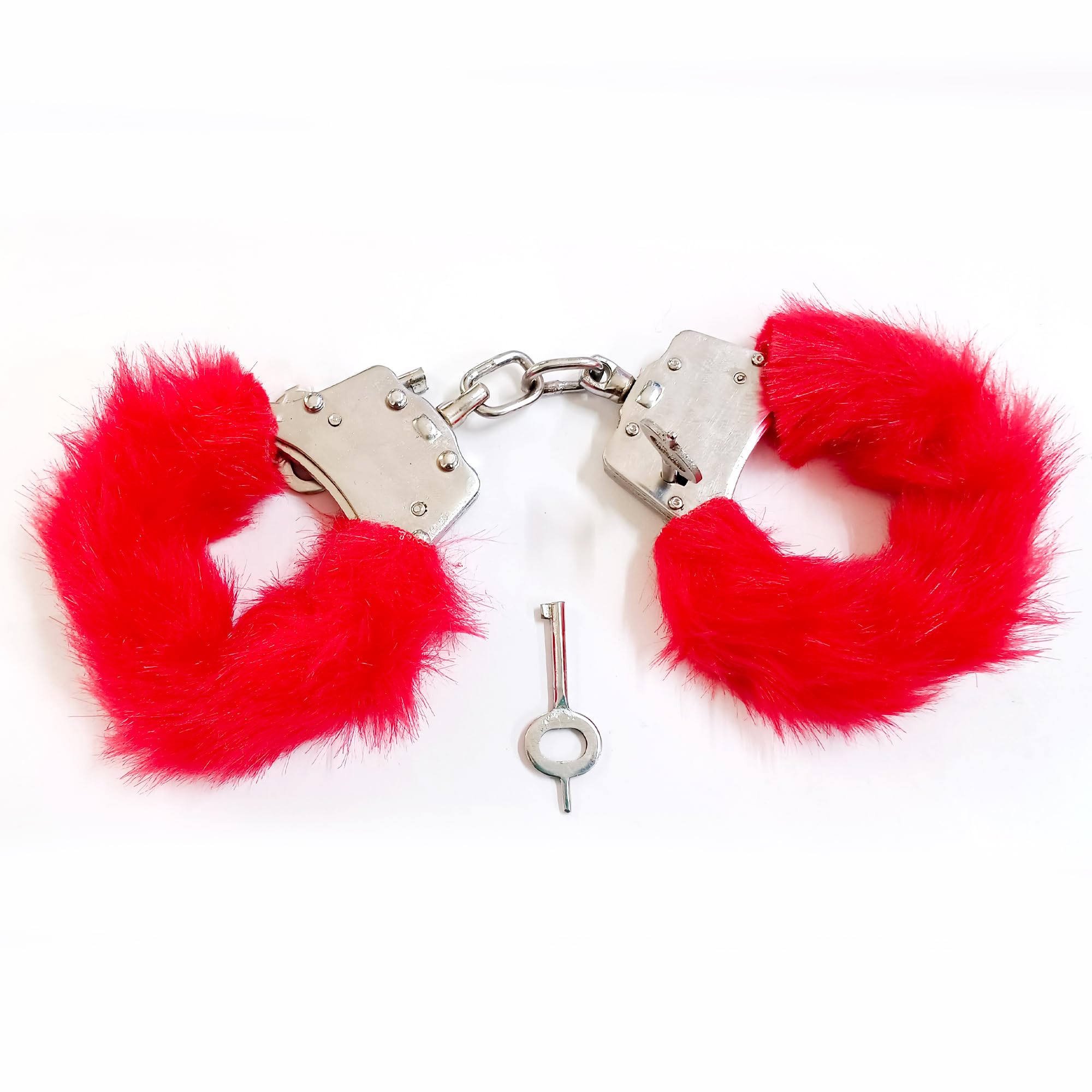 Vintageware Red Hand Cuffs for Kids/Phenovo Police Cop Sheriff Officer Handcuff Toy/Police Role Play Costume Accessories Metal Fur Handcuffs/Hathkadi Toy (B0CKHGKQG1) Amazon Price History, Amazon Price Tracker