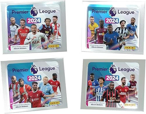Miniatura 8 de Paquete de 50 calcomanías de la Premier League 2023/24 Mixto