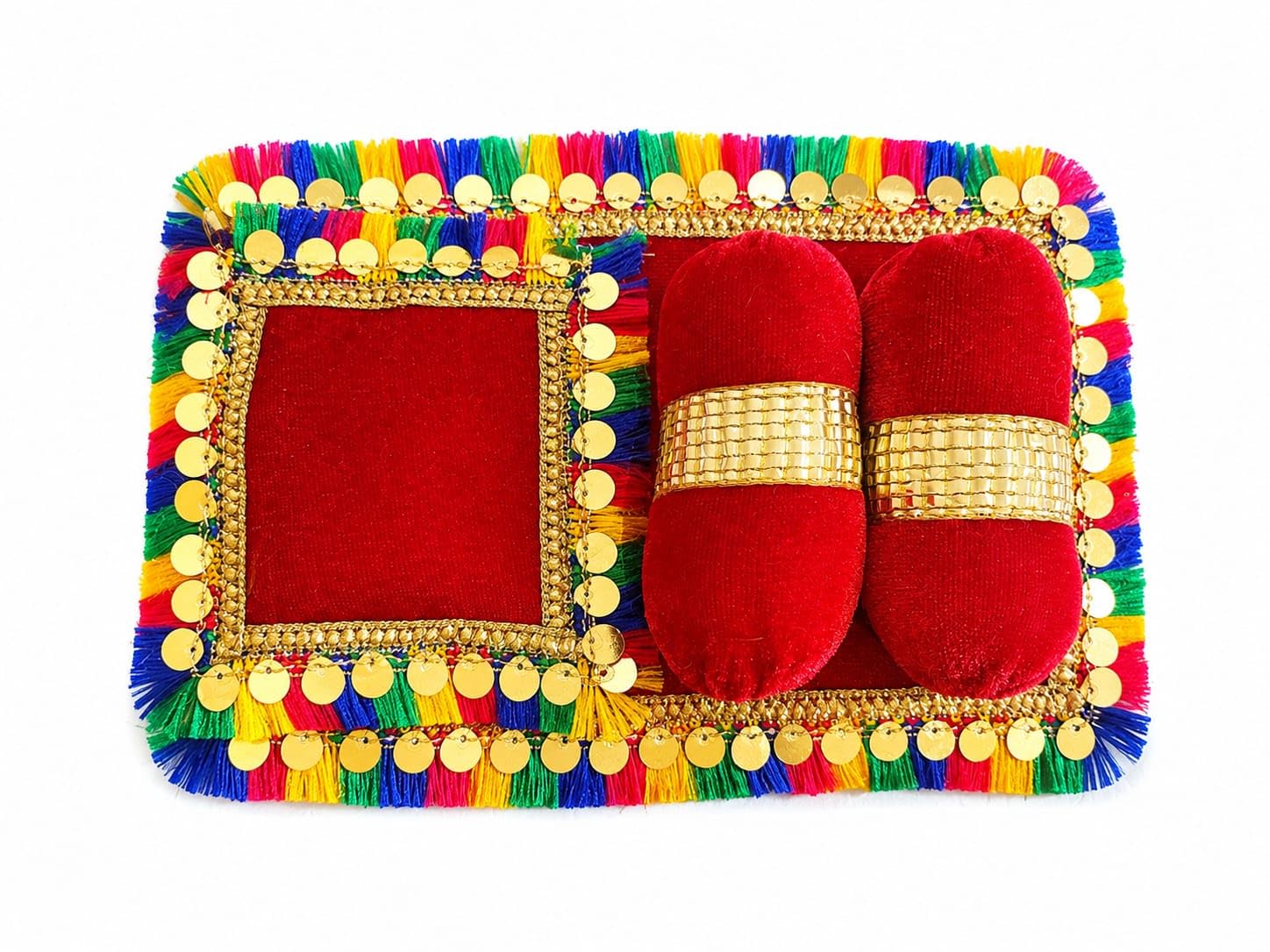 Laddu Gopal Bedding Set - Royal Velvet Design -2