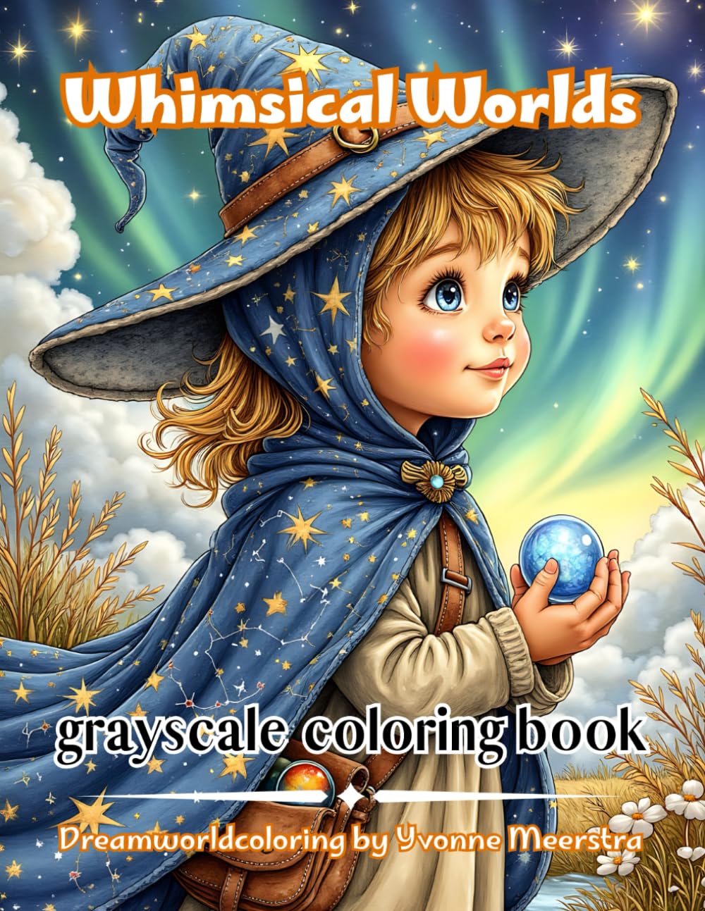 Whimsical Worlds: 75 Magical Portraits of Enchanted Children and Fantasy Scenes to Color