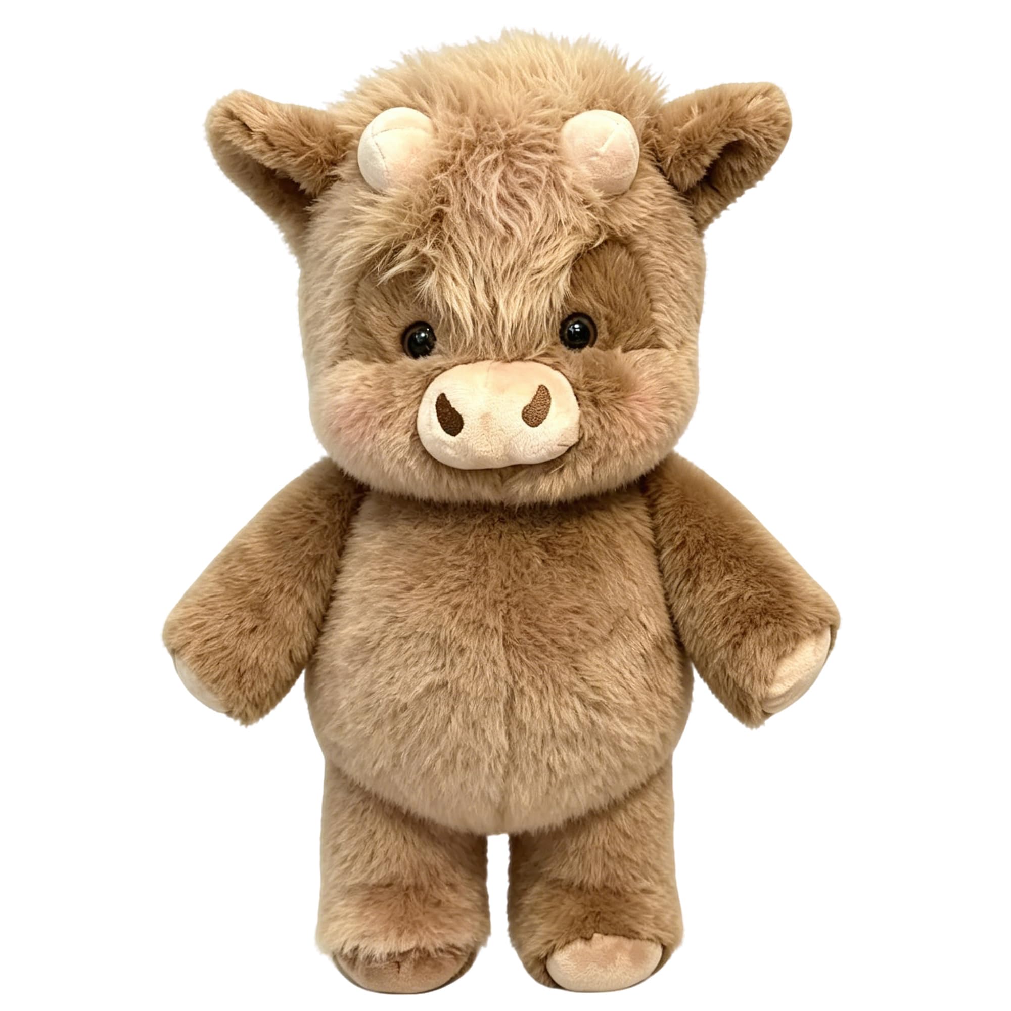 GXJIXf Running Highland Cow Plush Toy, Cute Running Plushies, Moving Legs, for Home Decor Gift (Coffee) — image 1