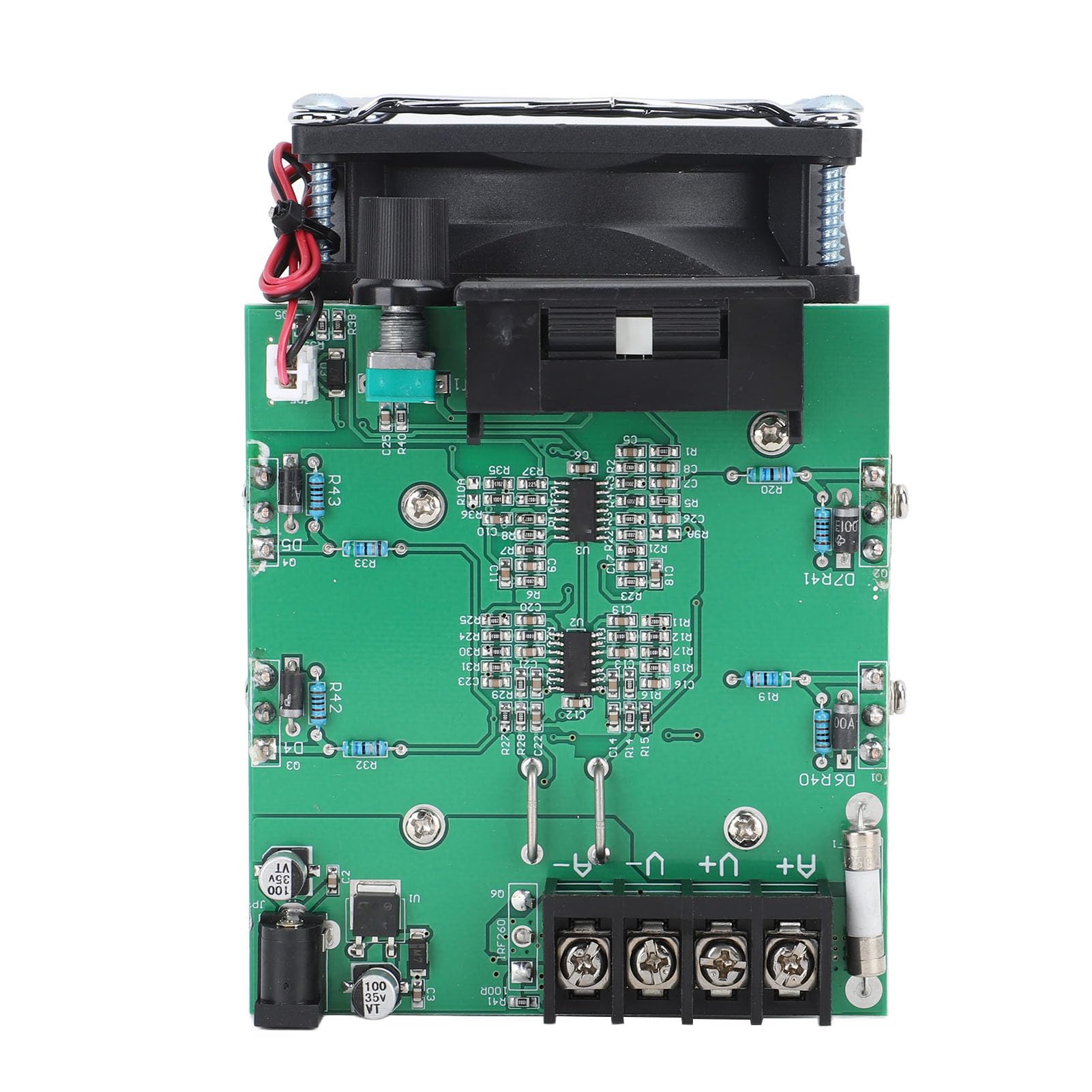 FTVOGUE Elektronischer Lasttester, DC 12 V, Batteriekapazitätstester-Modul, 250 W, 0 Bis 20 A, Digitalanzeige, Konstantlast-Entladungsmesser für Lithium-Batterie-Tests, Heimwerker und