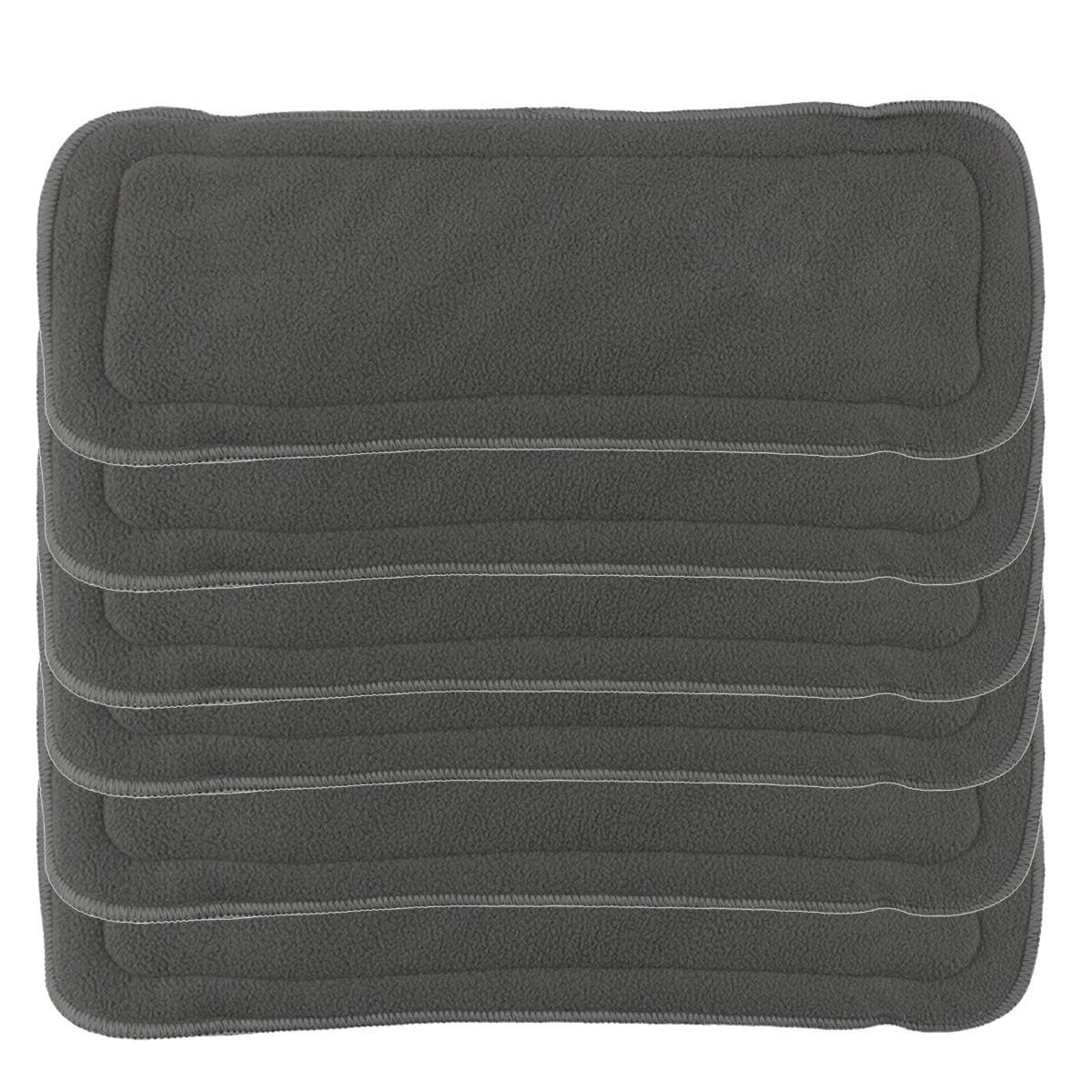 Happy Cherry Pannolini Di Stoffa Riutilizzabili - 6 Pezzi, Bambù Antibatterico, 4 Strati - Foto 13