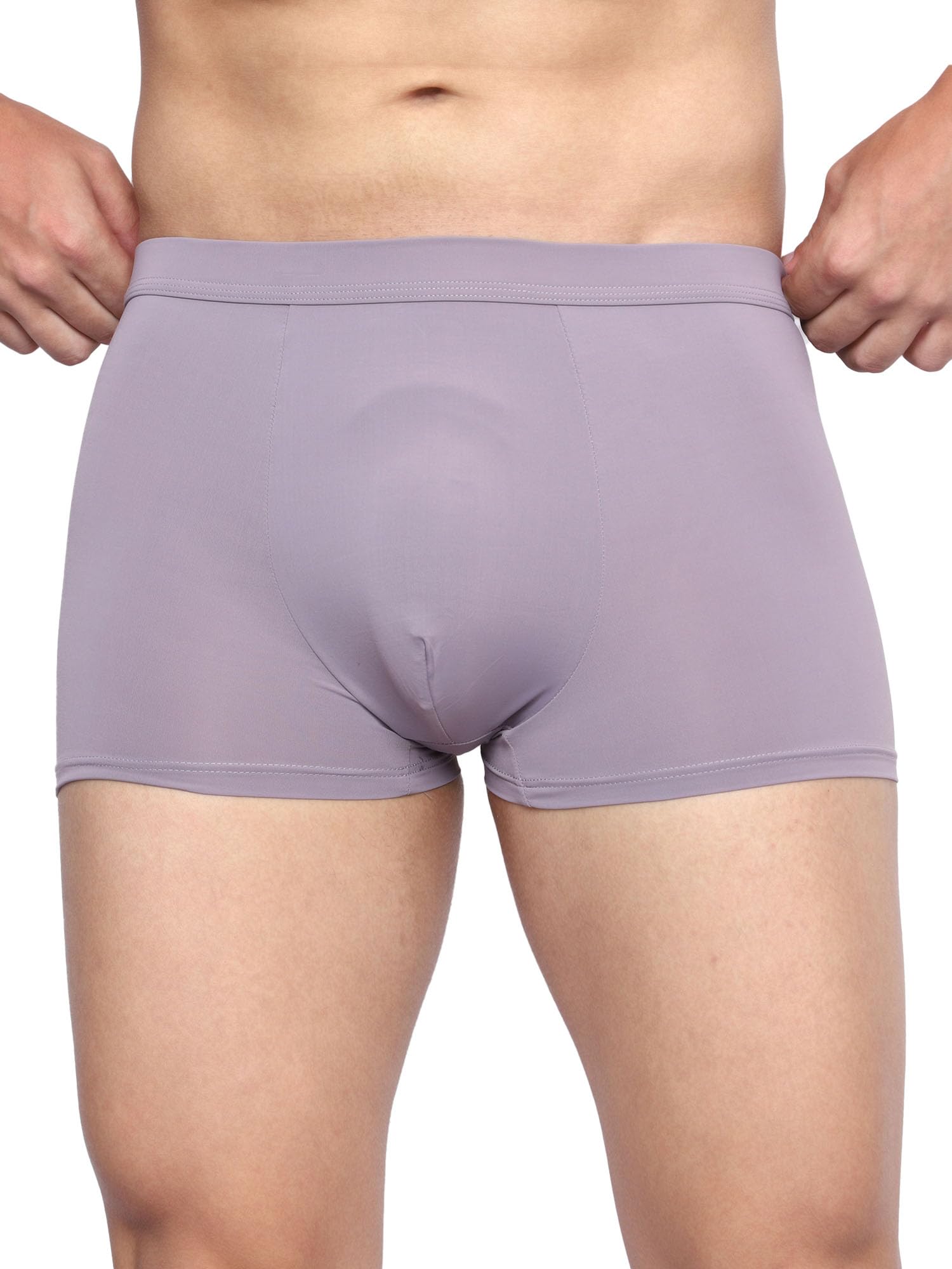 Nimai Creation Men's Ice Silk Stretch Boxer Shorts Stretchable Underwear Multicolor (Pack of 1) (Size : L)-picture-21