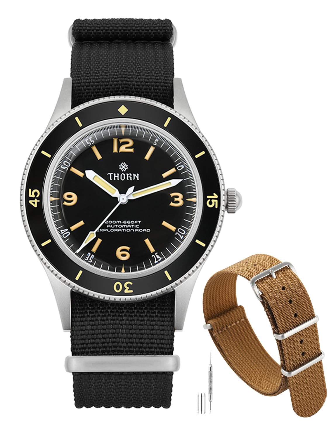 TACTICAL FROG Thorn SHY036 - Orologio da polso da uomo