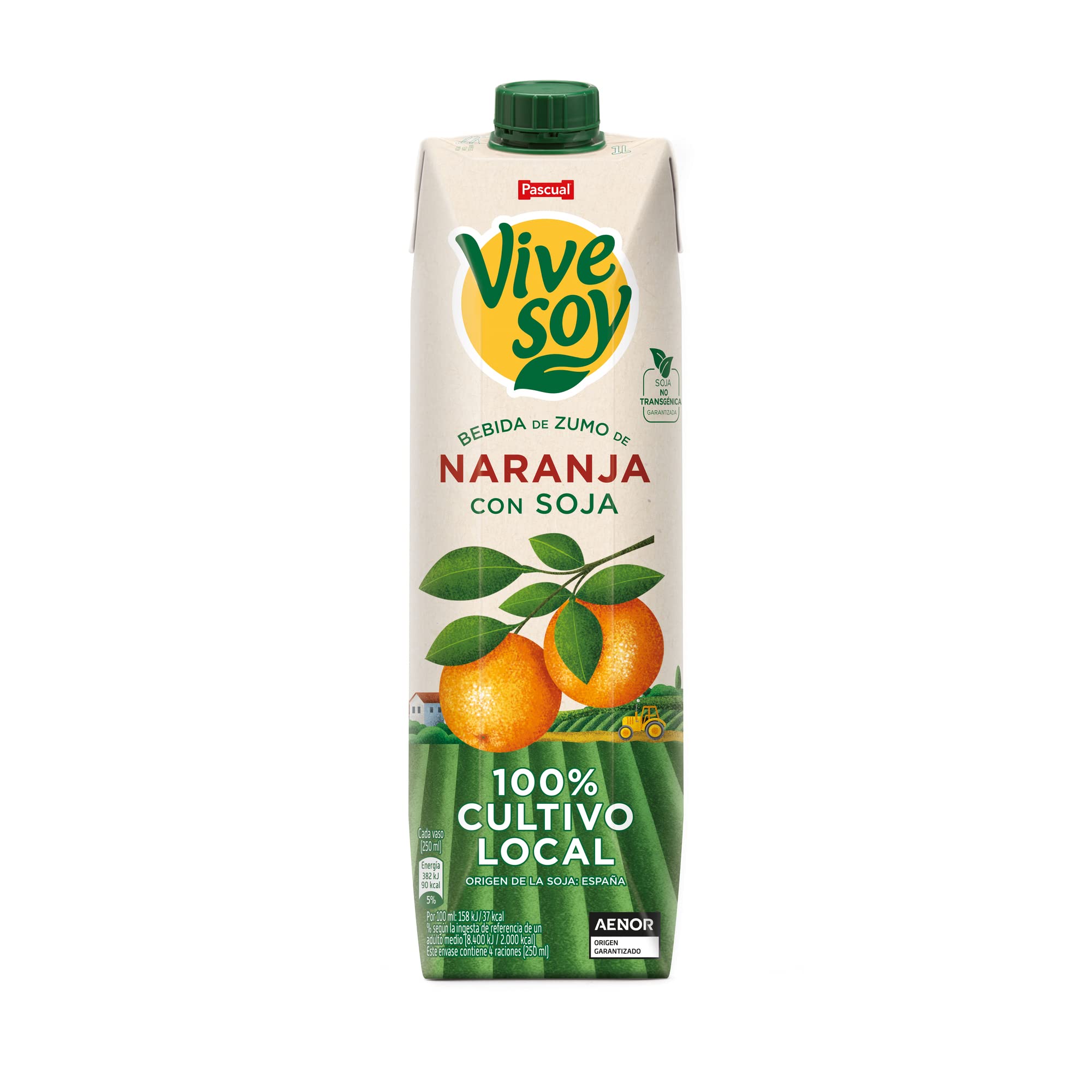 Vivesoy Naranja Y Soja Pack 8x1 L