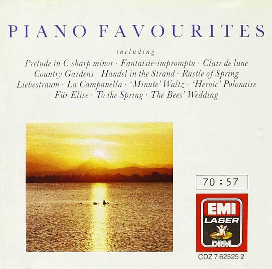 Piano Favorites [Audio CD] Ogden, John