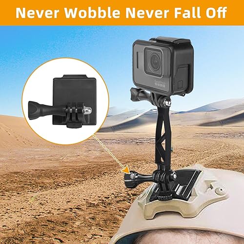 Miniatura 3 de Gopro Tactical Helmet Mount NVG Camera Mount Compatible with GoPro Hero 12111098765,Compatible with DJI Osmo Action 32,Insta360 ONE RAKASOCrosstour