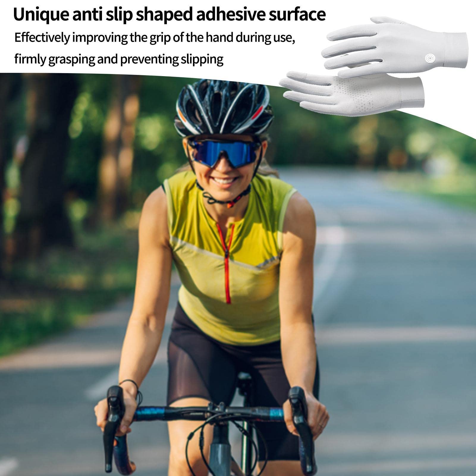 Guantes FPS | protección Solar Transpirables Ice Feeling Thin UPF 50+,navegación, conducción Hombres para Remo, Kayak, conducción, Remo, piragüismo