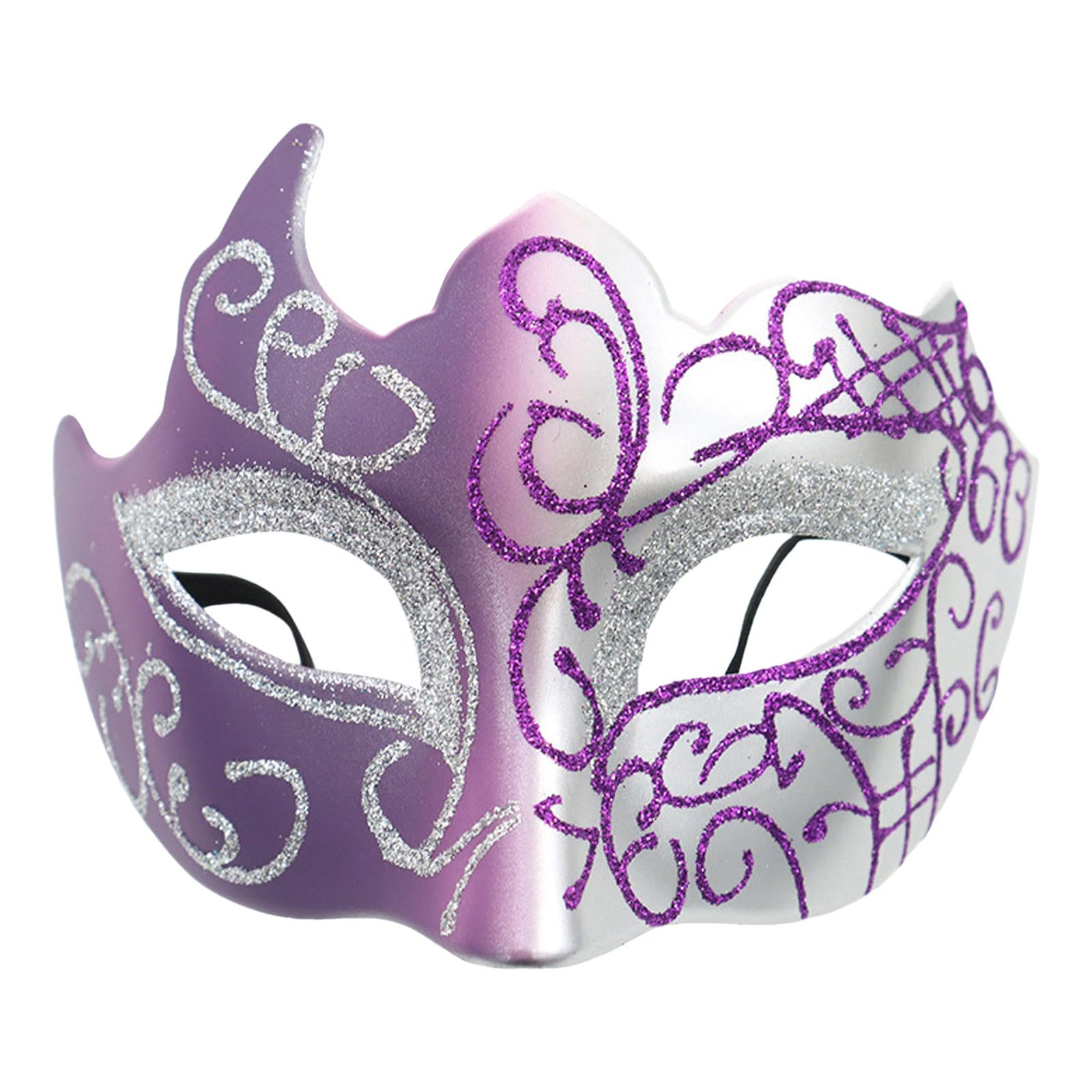 PAIDAXING Mens Luxury Masquerade Mask Vintage Venetian Party Ball Mask Plastic All Ages Ifor Halloween Christmas New Year Parties Rave Carnival Costumes