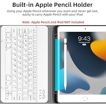 iPad 10.2 第7世代 WiFi 32GB、Keyboard、Pencil Amazon.com: Keyboard Case for iPad 9/8/7th Gen 10.2'',Case
