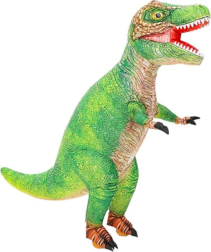 Disfraz inflable de dinosaurio para adultos, disfraz inflable de Halloween para hombres y mujeres, divertidos disfraces inflables de dinosaurio para