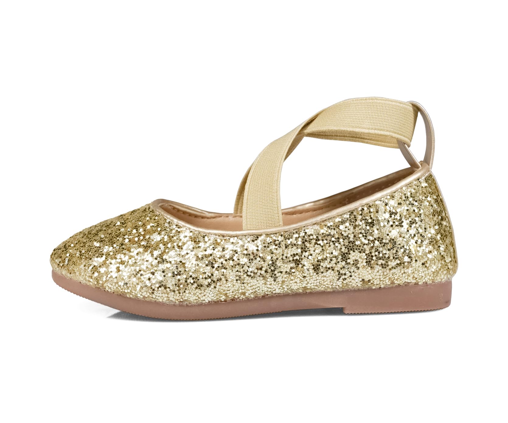 Zapatos de Princesa para Niñas con Lentejuelas Purpurinas para Disfraz, Fiestas, Bodas, Sandalias Elegantes