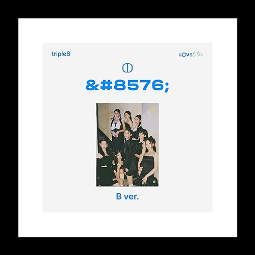 TripleS LOVElution MUHAN Mini álbum B versión CD+66p folleto+1ea objeto de clase especial+1ea pegatina+1p póster plegado en paquete+1p postal+1p