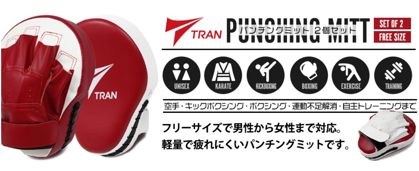 Amazon | 【名門ジムでも愛用】パンチングミット パンチング グローブ