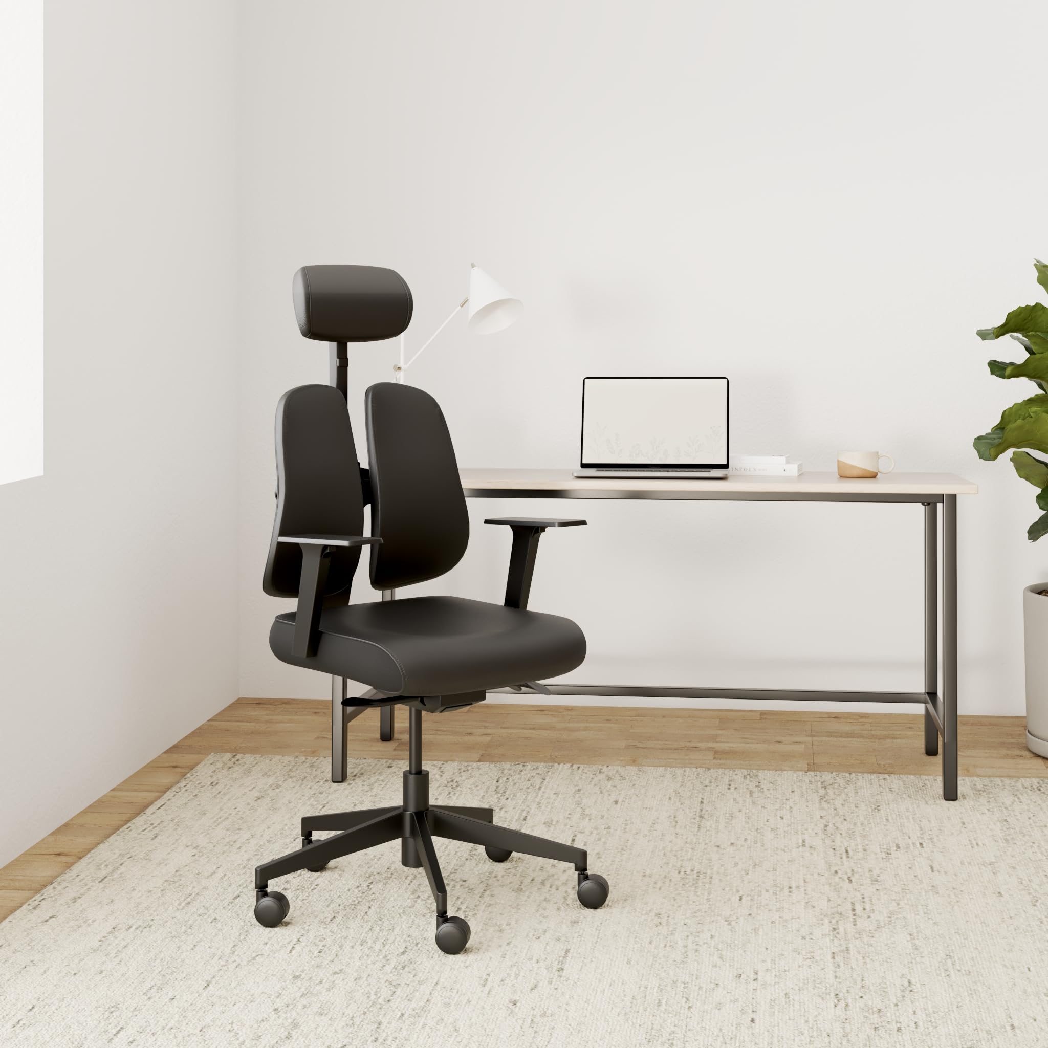 Duorest Made In Korea Dual Backrests Ergonomic Office Chair Lower