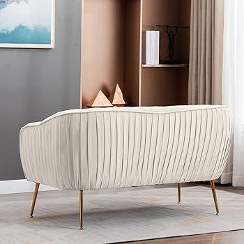 Amazon｜Altrobene 2人掛け ソファー ベルベット ソファ モダン