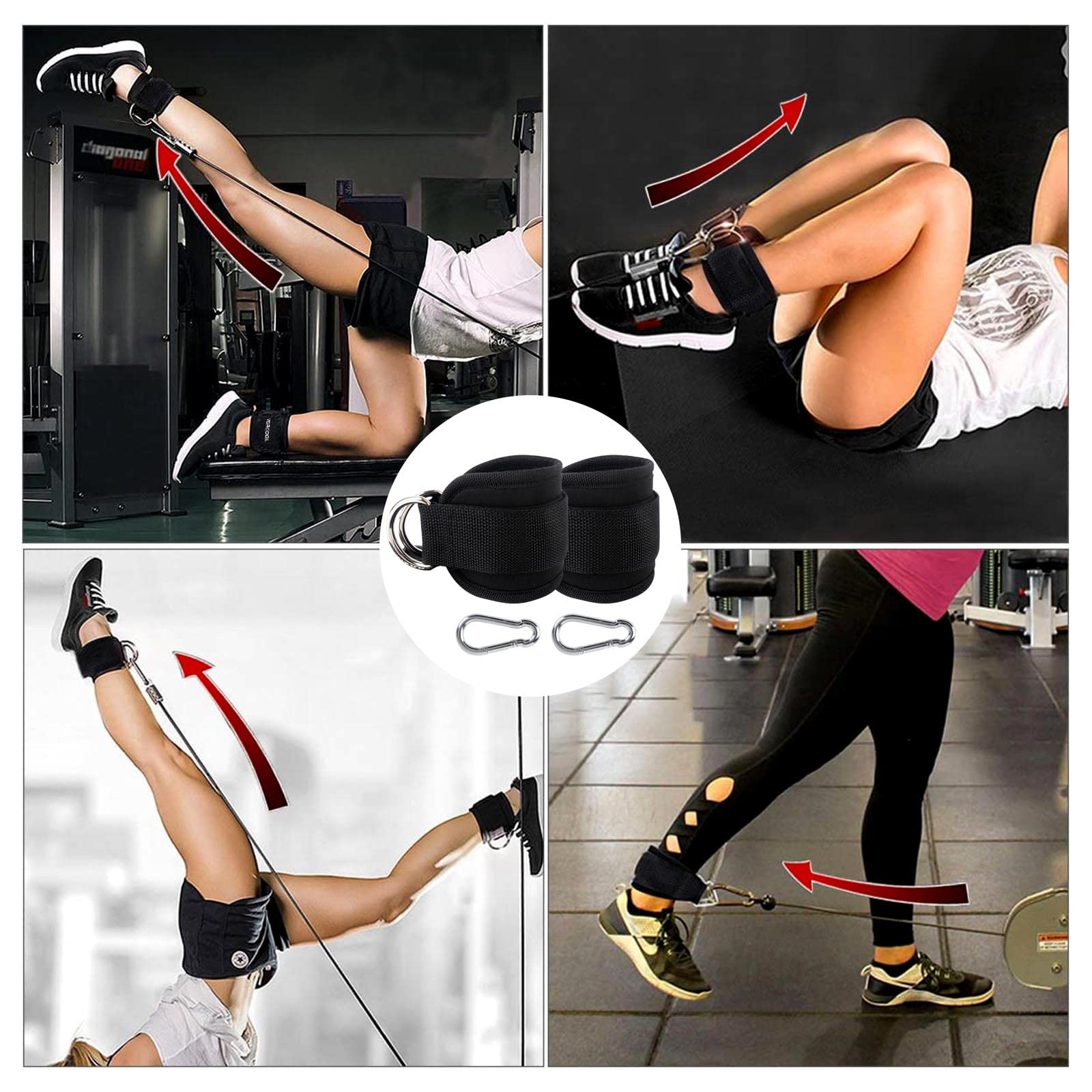 Corda elastica per allenamento, dispositivo di estensione delle gambe – Corda elastica per