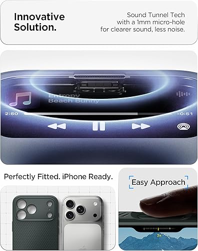 Vista 75 de Spigen Liquid Air - Funda diseñada para iPhone 13 Pro Max (2021), color negro mate