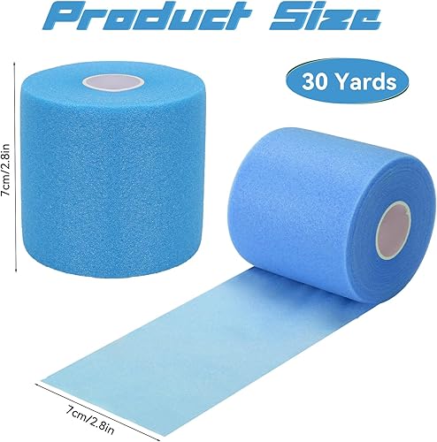 Miniatura 3 de Cinta preenvoltura de 30 yardas, cinta de preenvoltura de muñeca, cinta atlética de envoltura, cinta de tobillo, cinta de pre-envoltura de espuma
