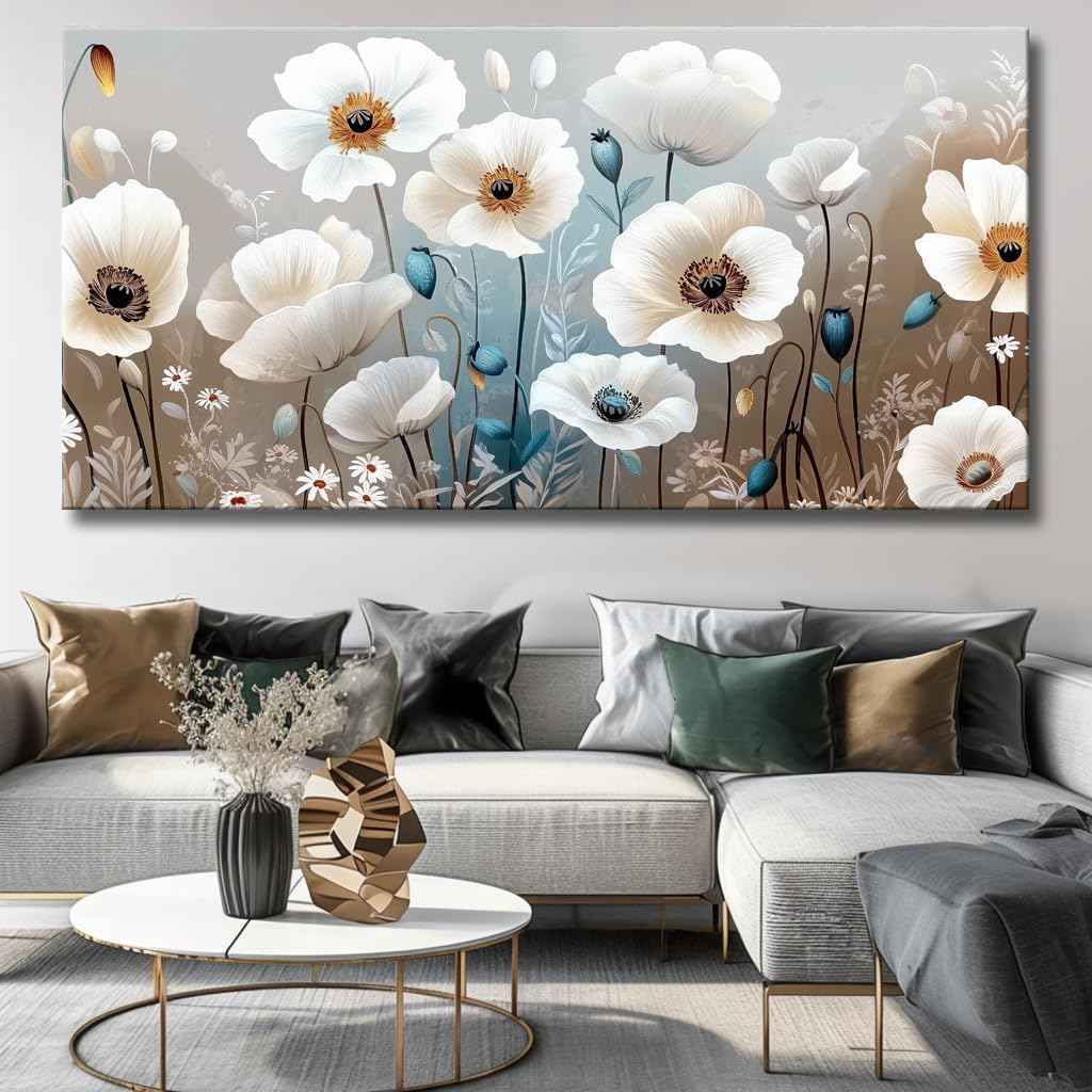 Vibrant Tree of Life Wall Art Colorful Framed Canvas Print for Living Room, Bedroom, Dining Room, or Home Office Modern Ready to Hang Decor,Nature Inspired Home Decoration - 30x60